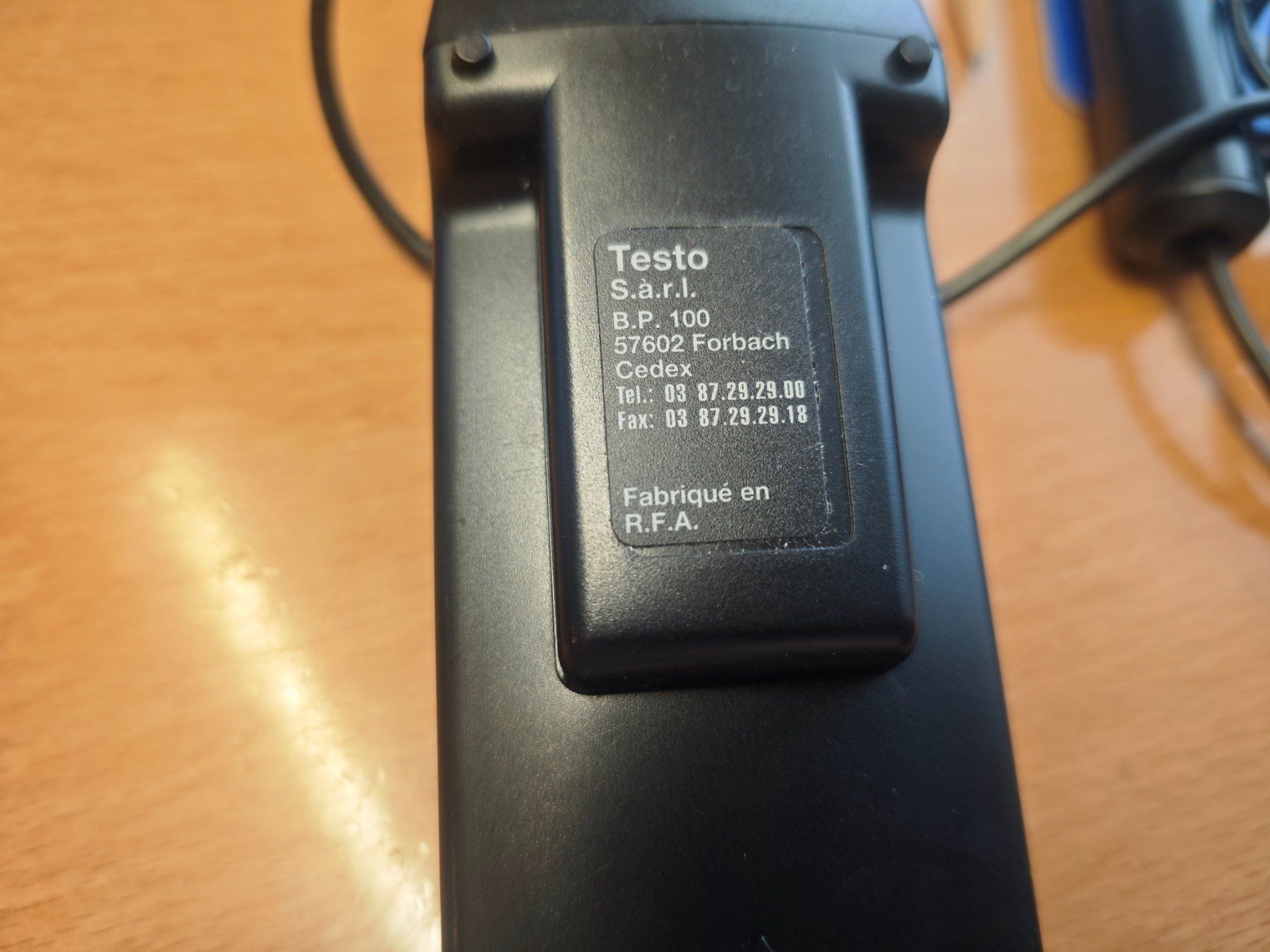 Mesurer: TESTO 425 Hitzdraht-Anemometer Luftstrom Teleskopsonde – D'occasion à Zetzwil par bugkeeper 2