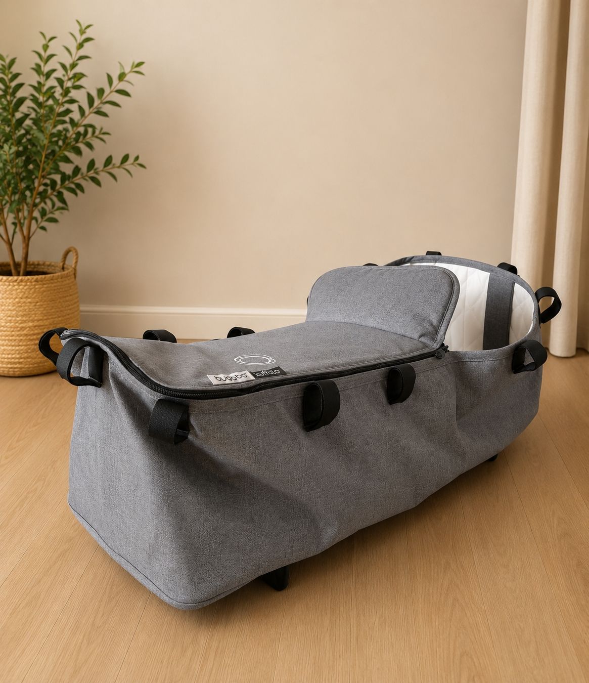 Bugaboo Carrozzine: Kombikinderwagen Bugaboo Buffalo Classic - Grey Melange – Nuovo (secondo la descrizione) da Wahlen b. Laufen venduto da Adrenaalina 6