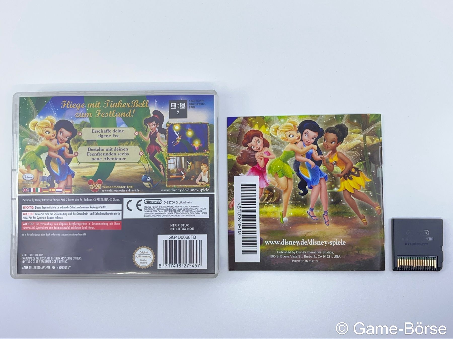 Nintendo Spiele: DS Disneys Tinker Bell Ein Sommer voller Abenteuer – Gebraucht aus Stettfurt von GameBoerse 1