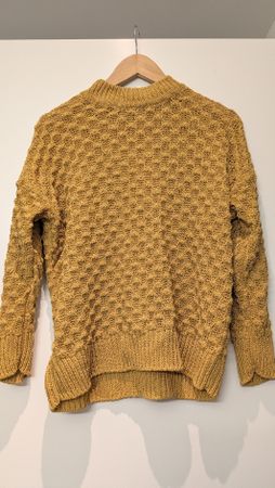 MNG Sweater mustard yellow size M good condition
