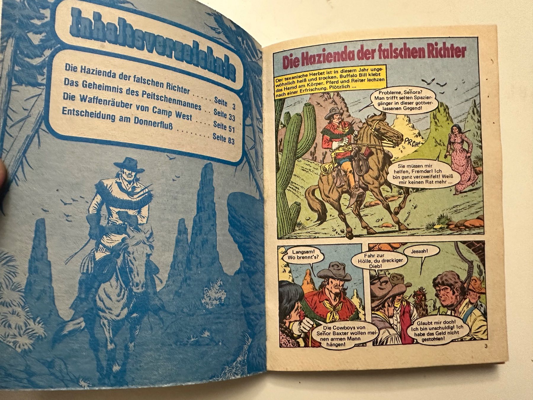 Fumetti: BUFFALO BILL TASCHENBUCH NR.4 - BASTEI – Usato da Münsingen venduto da Ganjam 3