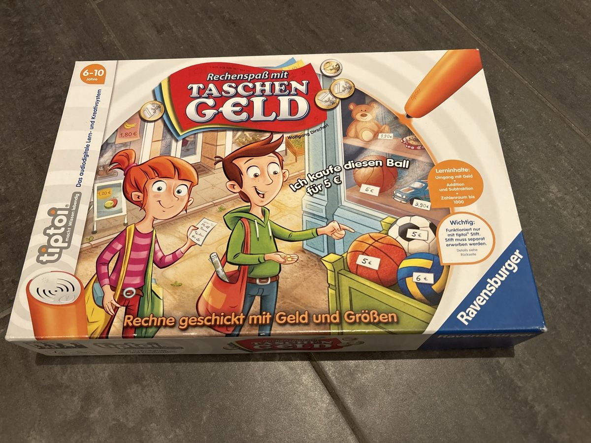 Ravensburger Giochi: Ravensburger Tiptoi - Taschengeld Spiel – Usato da Remigen venduto da Avanti