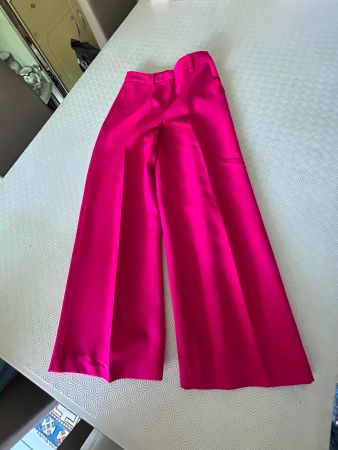 Pantaloni fucsia poliestere tg.38 ITA Kate by Laltramoda