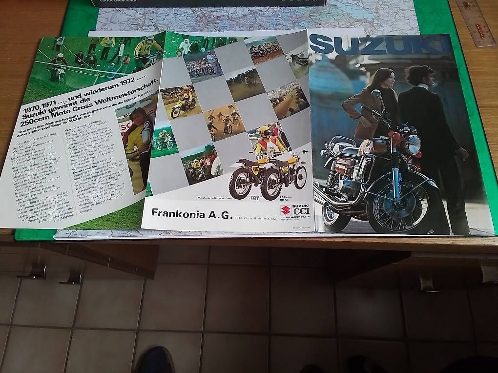Documenti: Suzuki Original Prospekt GT 750  – Usato da Marly venduto da LesmoGS 2