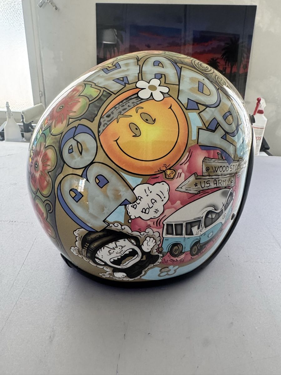 Caschi & visiere: DMD Helm - Harley / Vespa Eyecatcher! – Usato da Rorschach venduto da VE5PA 2