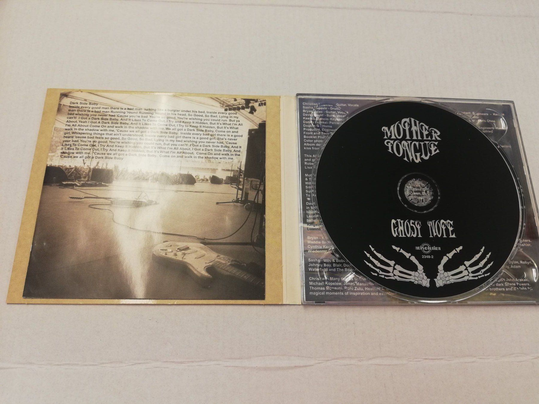 CD: MOTHER TONGUE - GHOST NOTE – Usato da Bern venduto da Vinylsound.ch 2