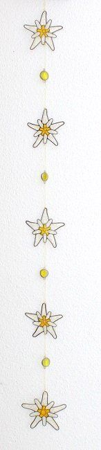 Alle Dekorationen: Girlande / Suncatcher Edelweiss – Neu (gemäss Beschreibung) aus Schlatt TG von mavo85