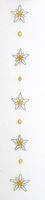 Girlande / Suncatcher Edelweiss