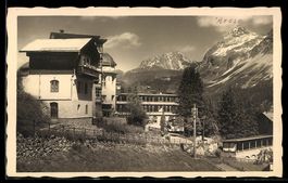 AK Arosa, Hotels und Bergpanorama