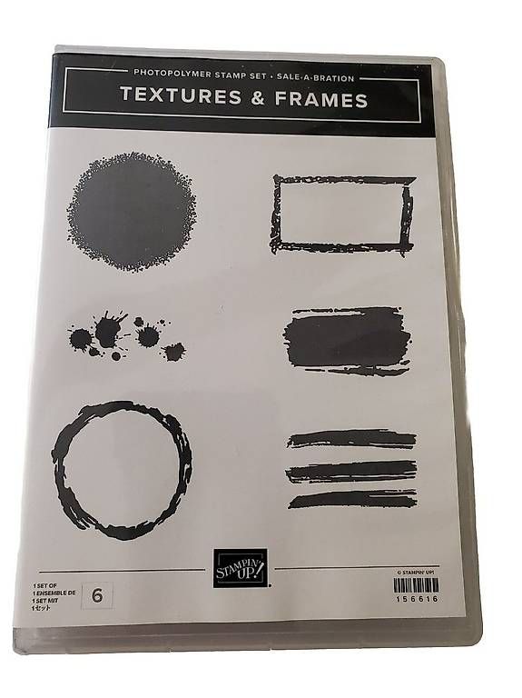 Stampin' up! Timbri: Stempelset von Stampin up "Textures & Frames" – Usato da Frauenkappelen venduto da evangelina78