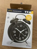 TFA Glockenwecker aus Metall schwarz neu in Verpackung