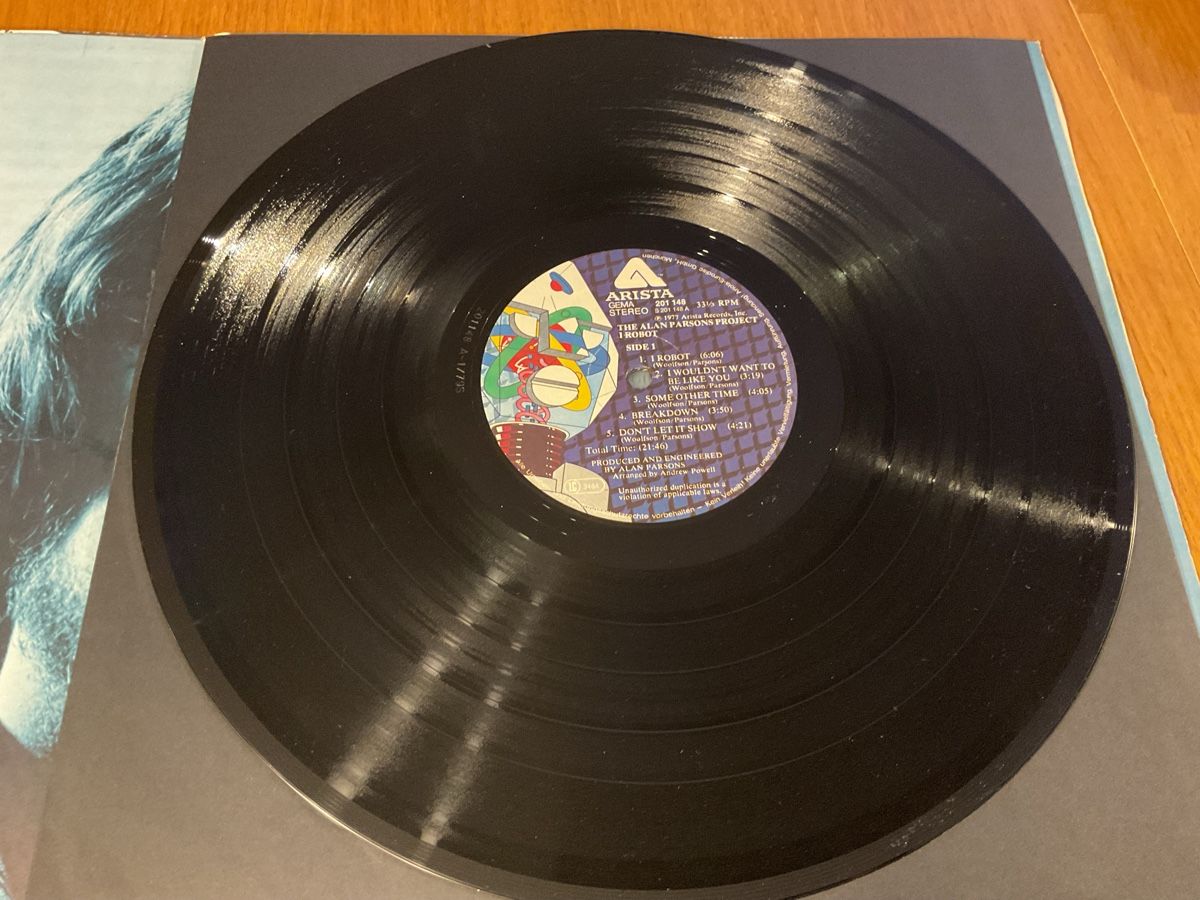 Dischi in vinile: The Alan Parsons Project - I Robot Vinyl LP Arista 1977 – Usato da Steinach venduto da Quarkie 3