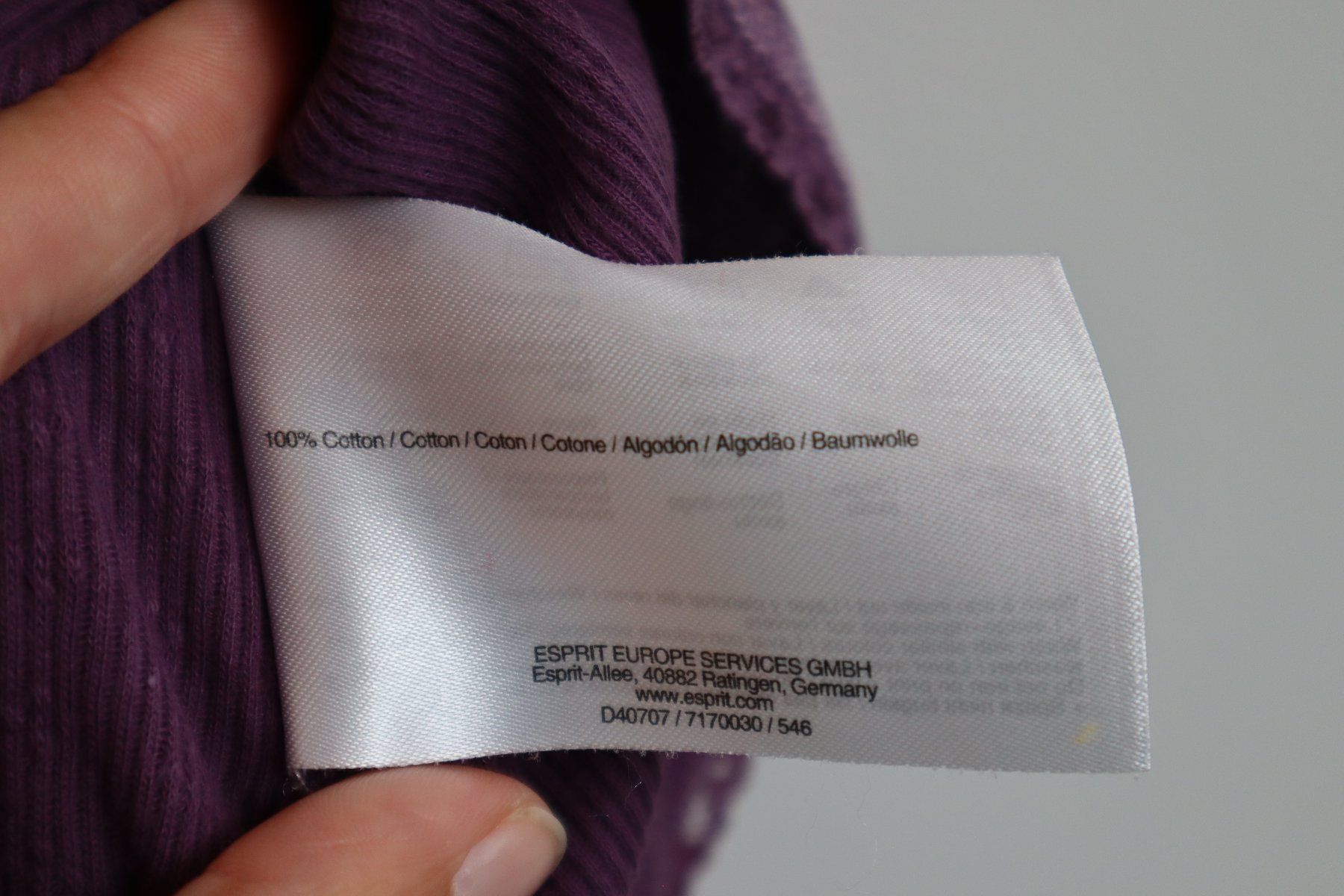 Esprit T-shirt: Esprit, Shirt/ Top, Gr. M – Usato da Wattwil venduto da diamant1 2