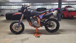 KTM 640 LC4 supermoto 25 KW ab Motorrevision und mfk 06.2024