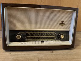 Röhrenradio Nordmende Rigoletto braun top Zustand