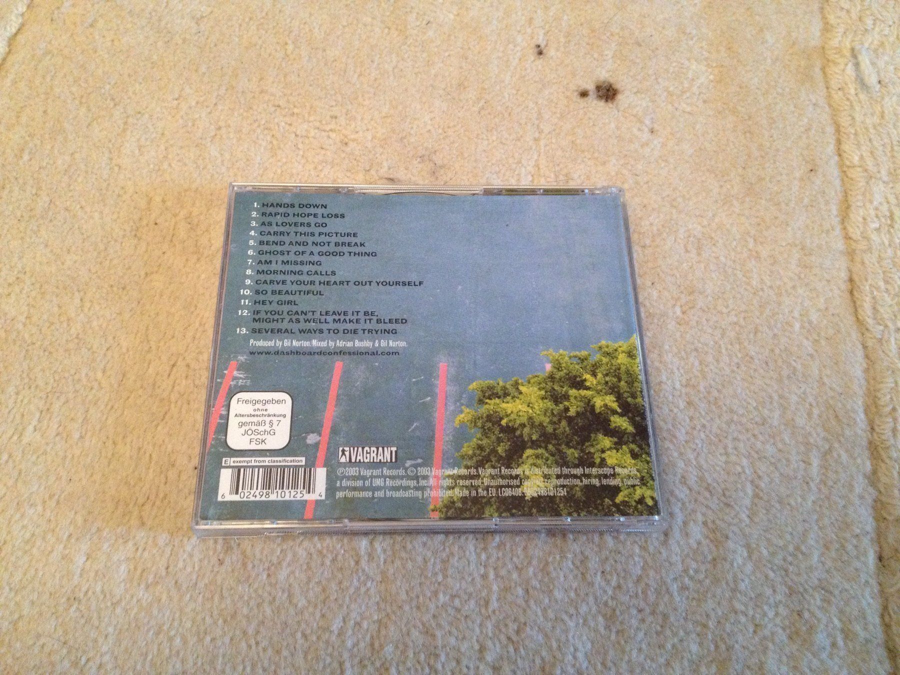 CD: DASHBOARD CONFESSIONAL – Usato da Wagenhausen venduto da Novafreund283 2