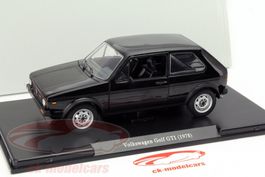 VW Golf I GTI Phase I 1976-1978 schwarz  1:24 von Leo Models