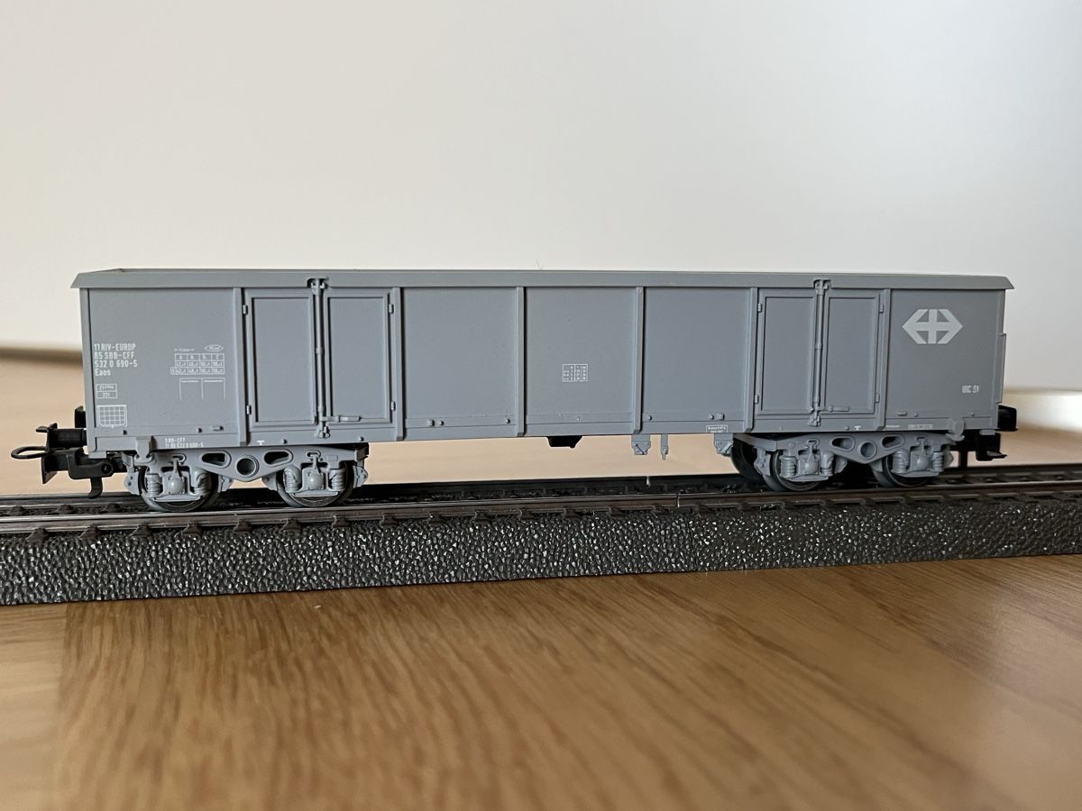 Märklin Modellini di ferrovie: 7x SBB Eaos Blockzug Märklin OVP – Usato da Basel venduto da Re620_11627 2