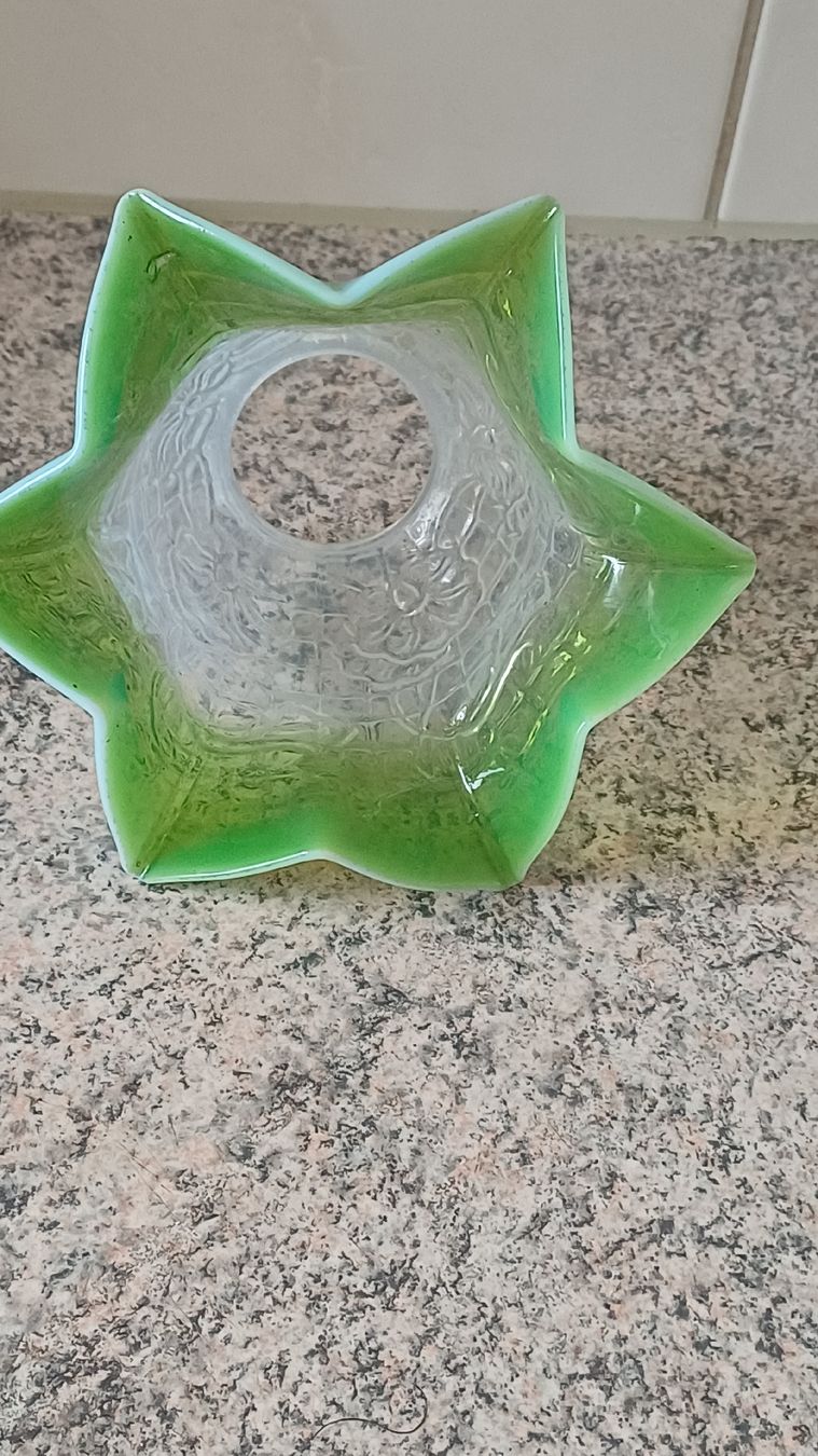 Lampen: Schöner Jugendstil Lampenschirm Opalinglas  – Gebraucht aus Flawil von Naphtali 4