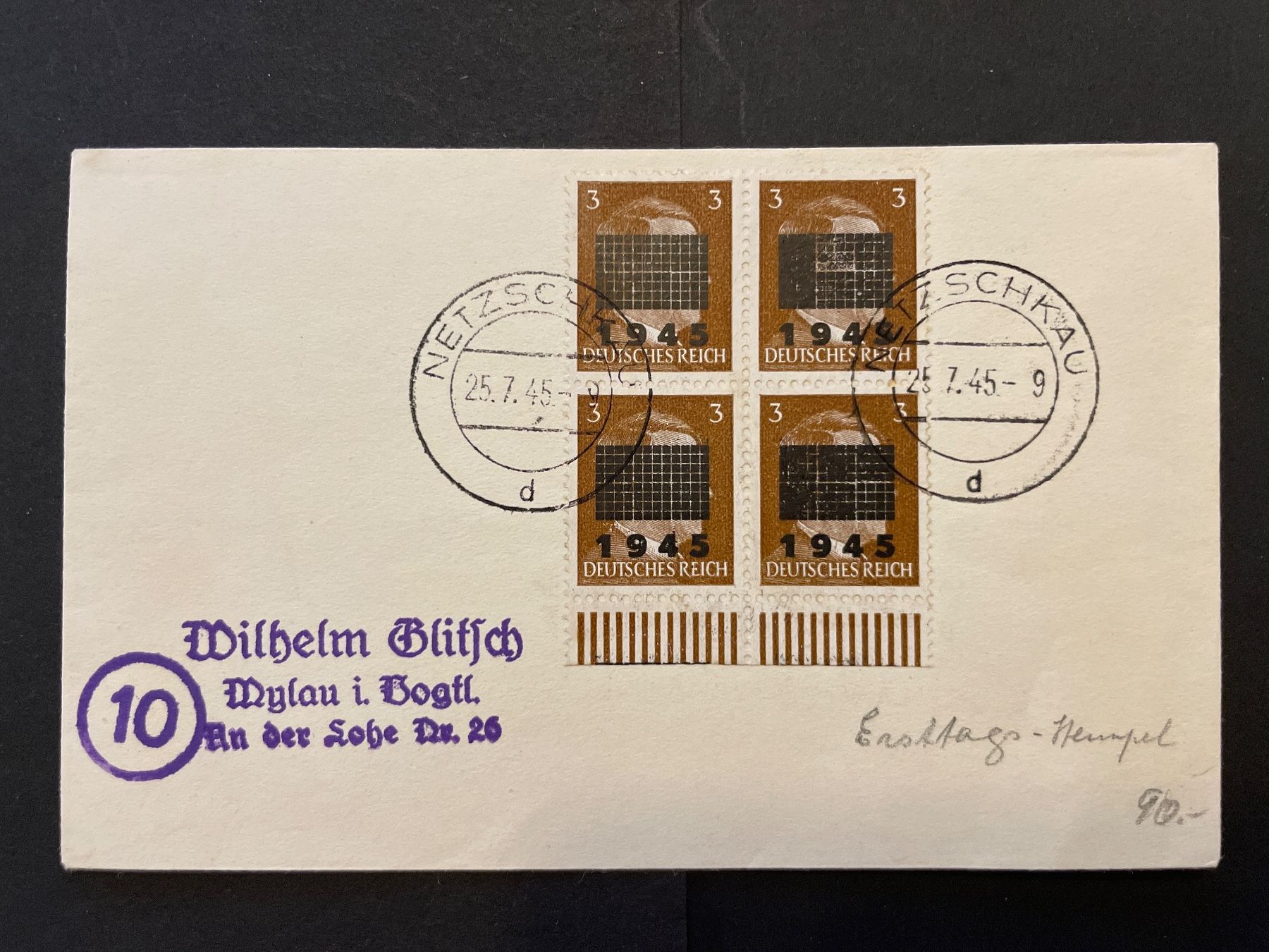 Tutti i francobolli: GERMANY BRD 1945 Ersttags Stempel – Usato da Zürich venduto da sugugus