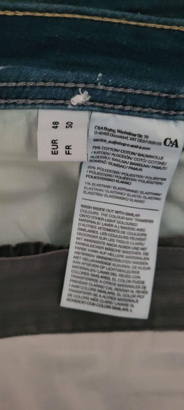 C&A Lotti di vestiti: Lot de 2 pantalons C&A taille 48/50 – Usato da Vevey venduto da x_y_f 5
