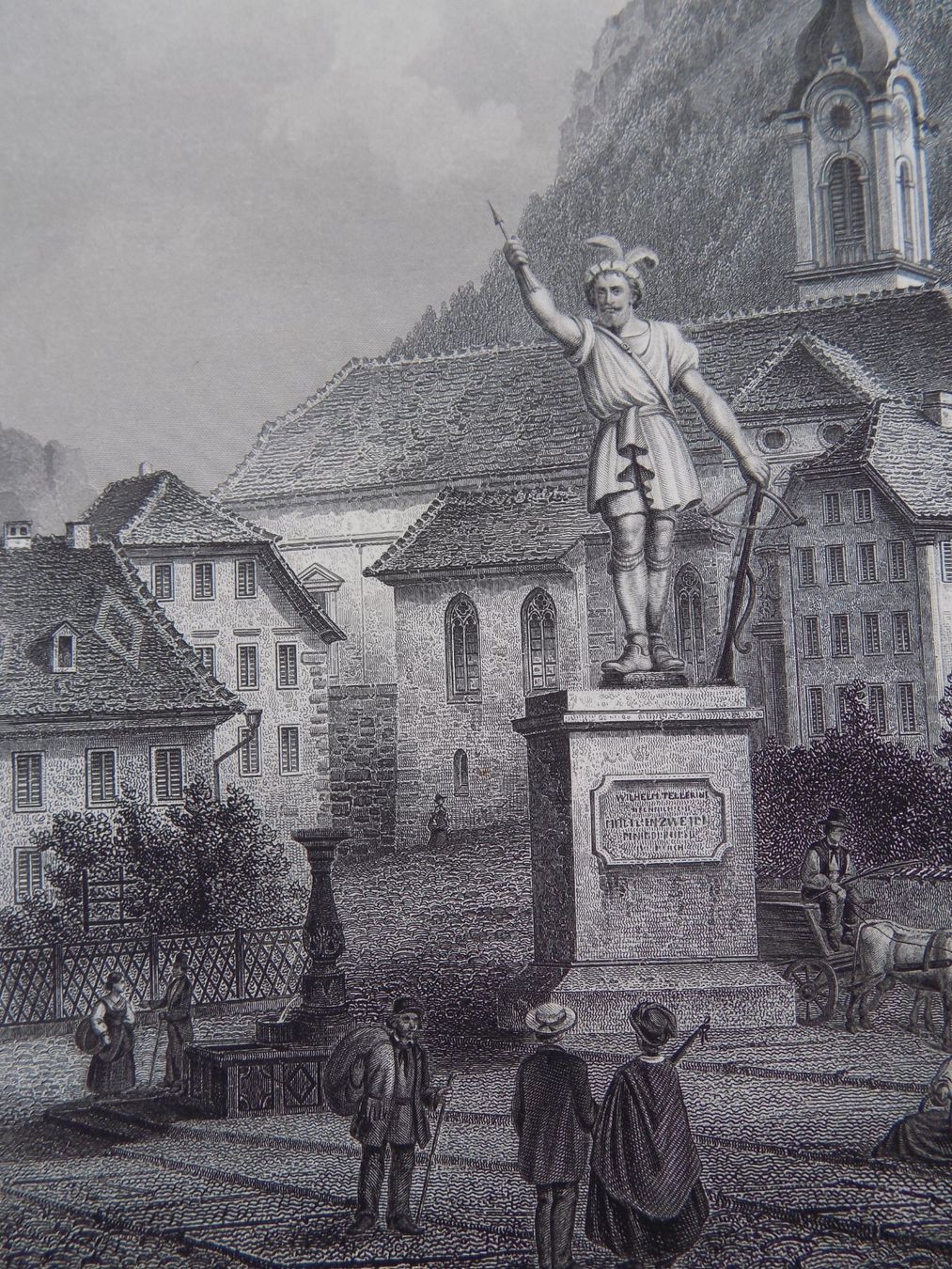 Gravures: Altdorf Telldenkmal – D'occasion à Risch par Rischli15 8