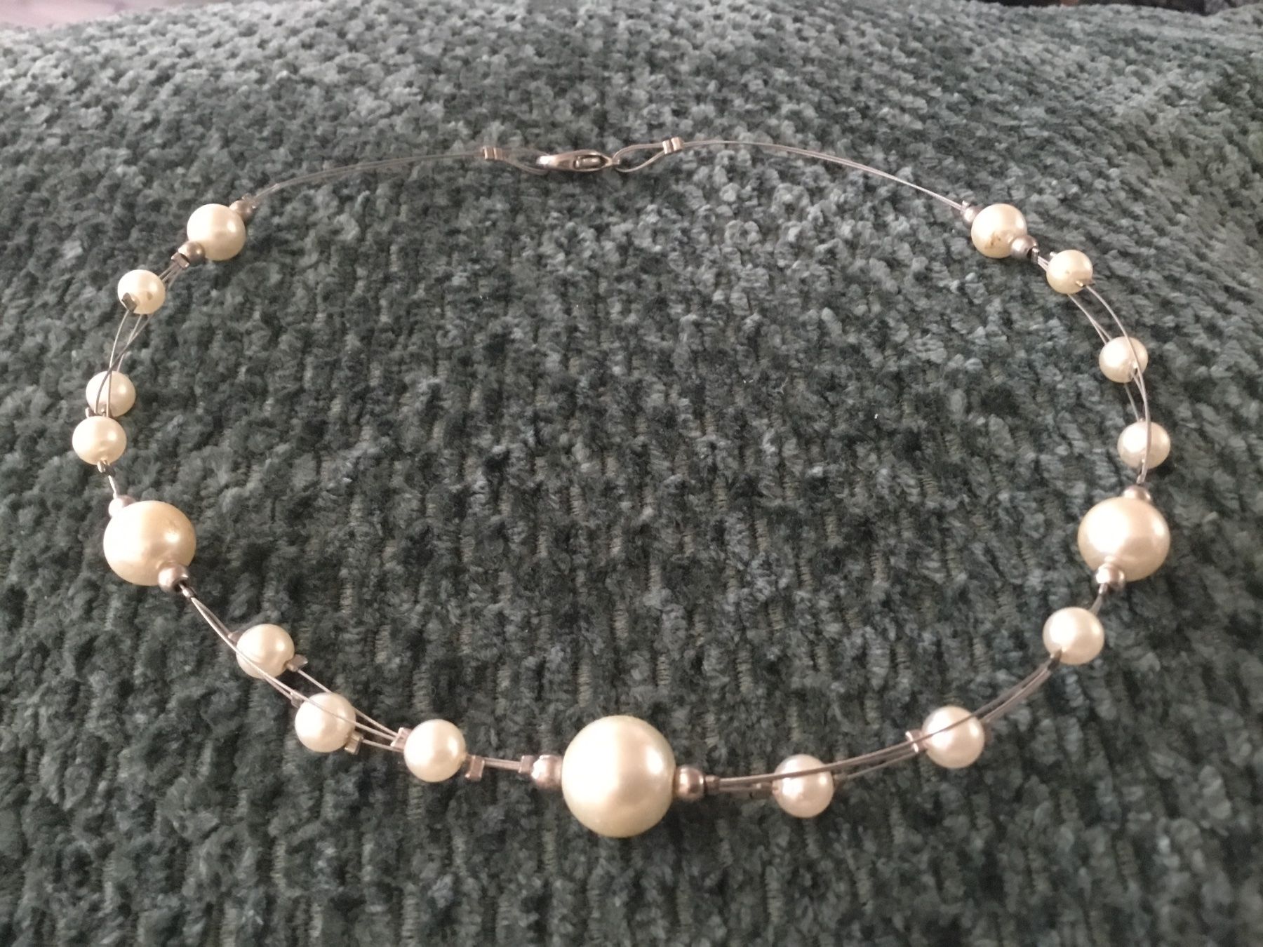 Ketten: Collier tour de cou design perles / métal – Neu (gemäss Beschreibung) aus Le Landeron von nic_8hd5 1