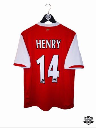 HENRY #14 Original Arsenal 2006-08 Home Trikot