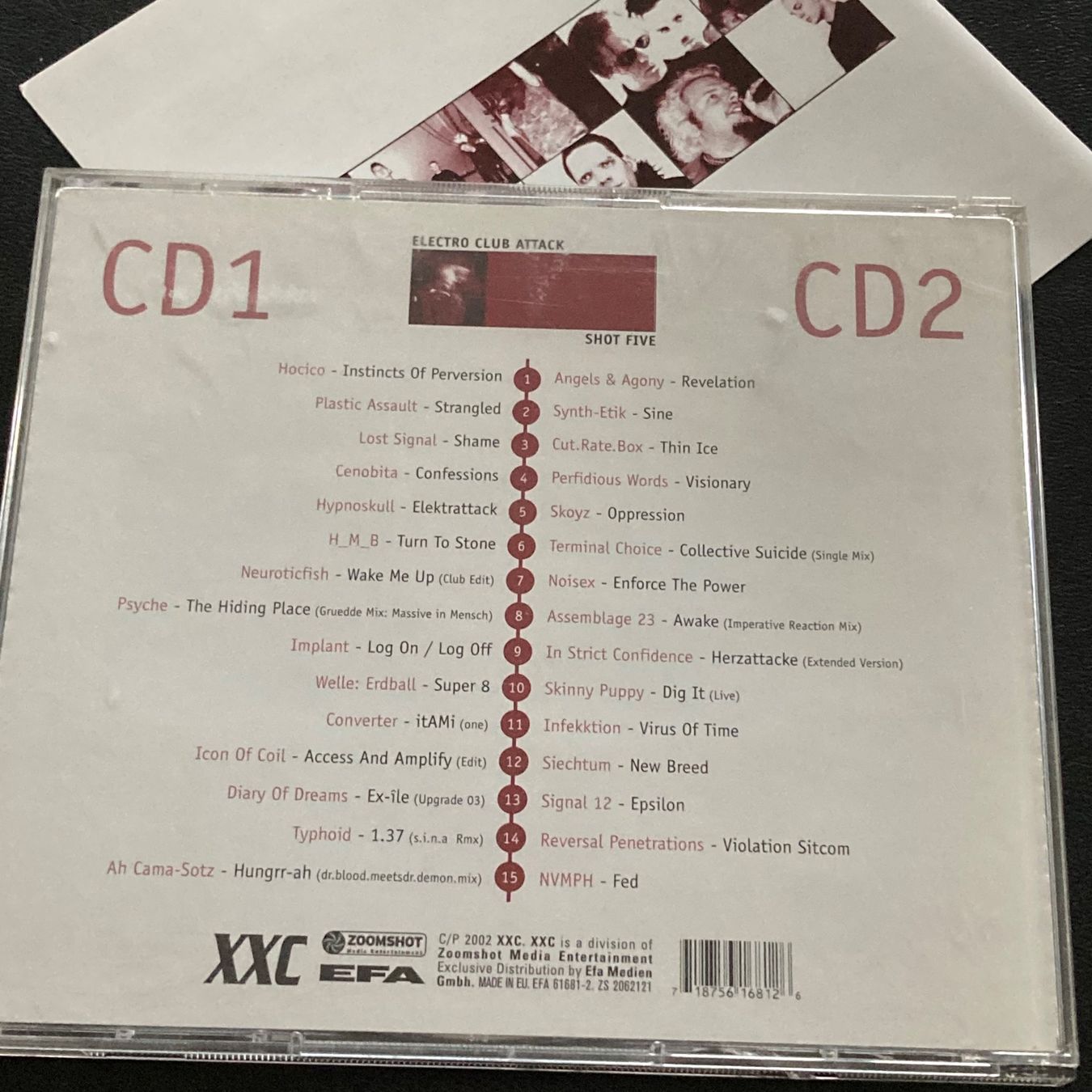 CD: V/A - Electro Club Attack - Shot Five, 2CD | EBM, Synth-Pop – Usato da Bern venduto da Ntsamina 1