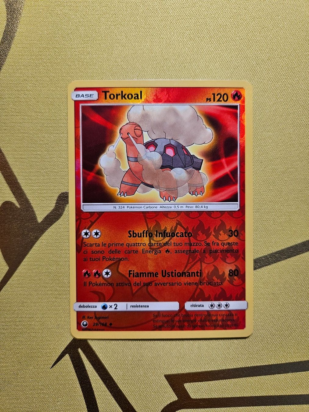 Pokémon Carte collezionabili: Celestial Storm - Torkoal – Usato da Bellinzona venduto da Pokemarco