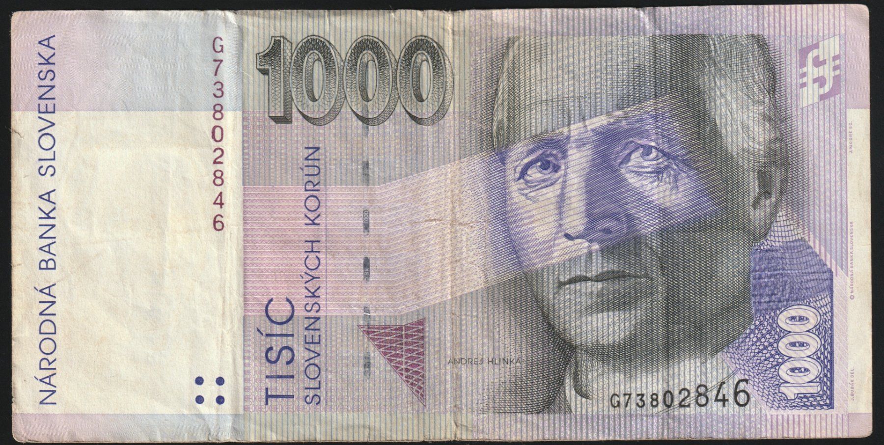 Billets de banque: Slowakei 1000 Korun 1997 – D'occasion à Brugg AG par banknoten_muesli