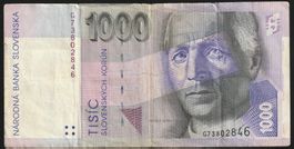 Slowakei 1000 Korun 1997