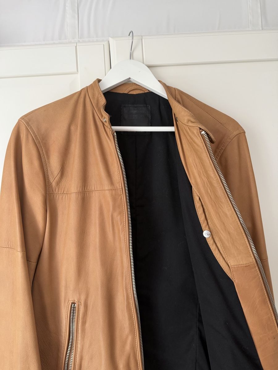 Replay Vestes: Replay Herren Lederjacke  – D'occasion à Uzwil par sul_svh6 4