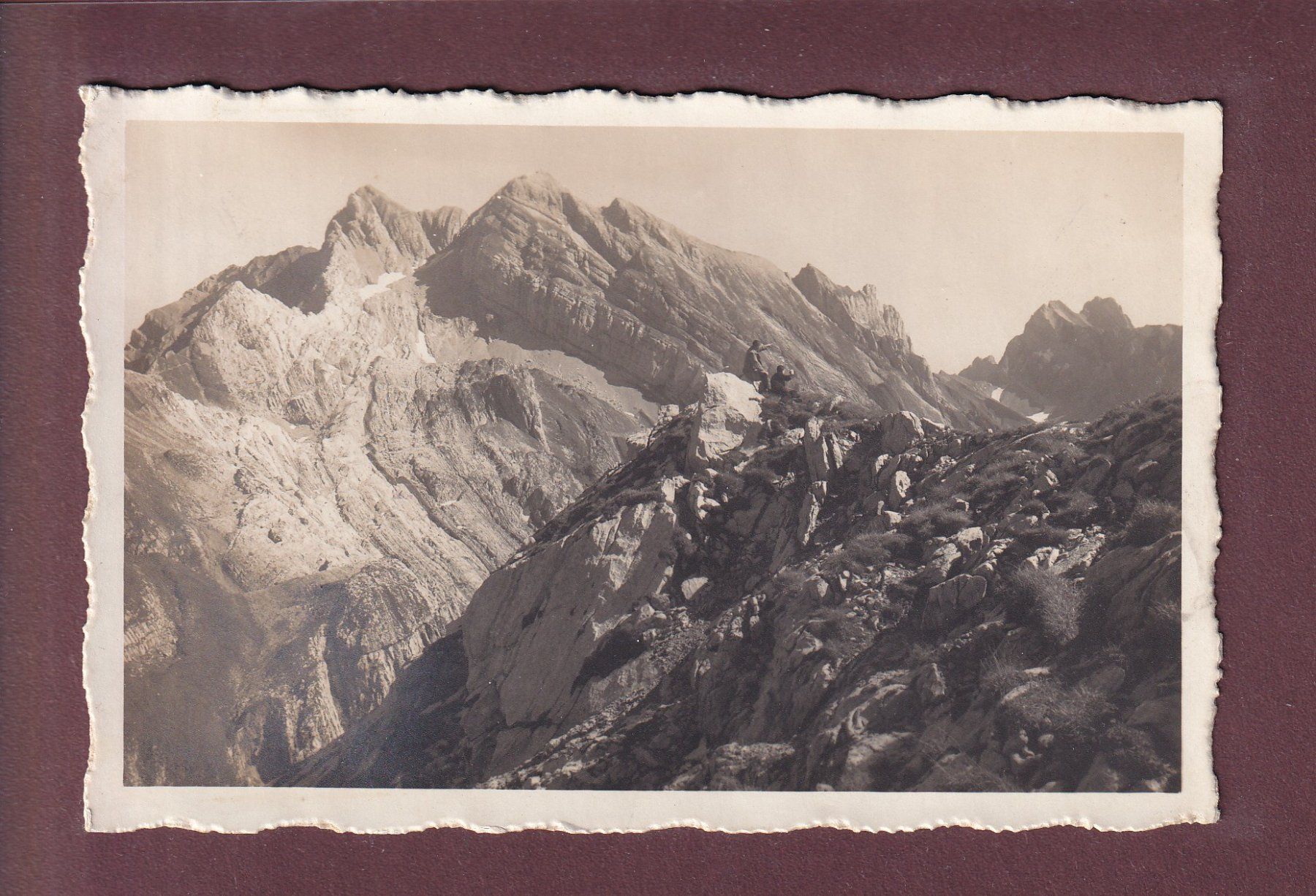 Cartes postales: Blick von SILBERPLATTE gegen den Säntis – D'occasion à Pully par nicecards