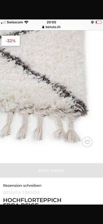 Tappeti: Hochflorteppich 200x290 – Usato da Wabern venduto da VanessaN90 2