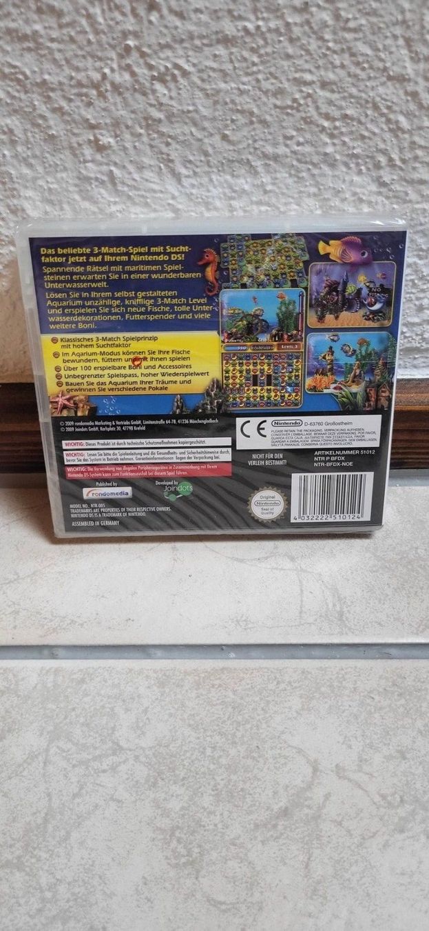 Nintendo Giochi: Nintendo DS - Fishdom – Nuovo e nell'imballaggio originale da Münsingen venduto da Heroism2010 1