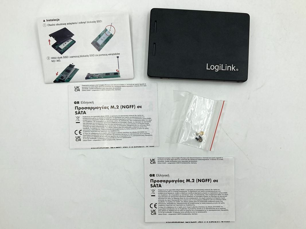 Laufwerke & Adapter: LOGILINK | Adapter | AD0019 | M.2-SSD in ein 2,5" – Neu (gemäss Beschreibung) aus Wittenbach von Restwert_St-Gallen