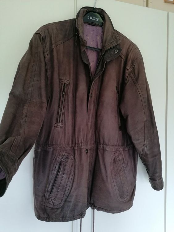 Giacche: Braune Lederjacke Gr. 50, Vintage – Usato da Emmen venduto da Tigerlady 1