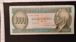 1000 Forint Hongrie 1993