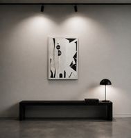 Original Acrylgemälde „Signal“ 60x80 cm | Handgemaltes Unika