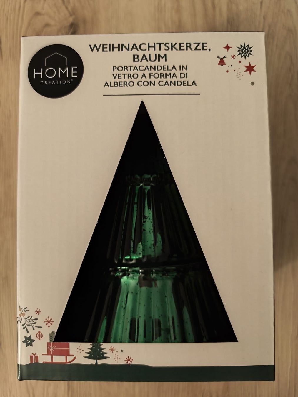 Kerzen: Weihnachtskerze Baum Grün  – Neu und originalverpackt aus Niederuzwil von TaurexTools