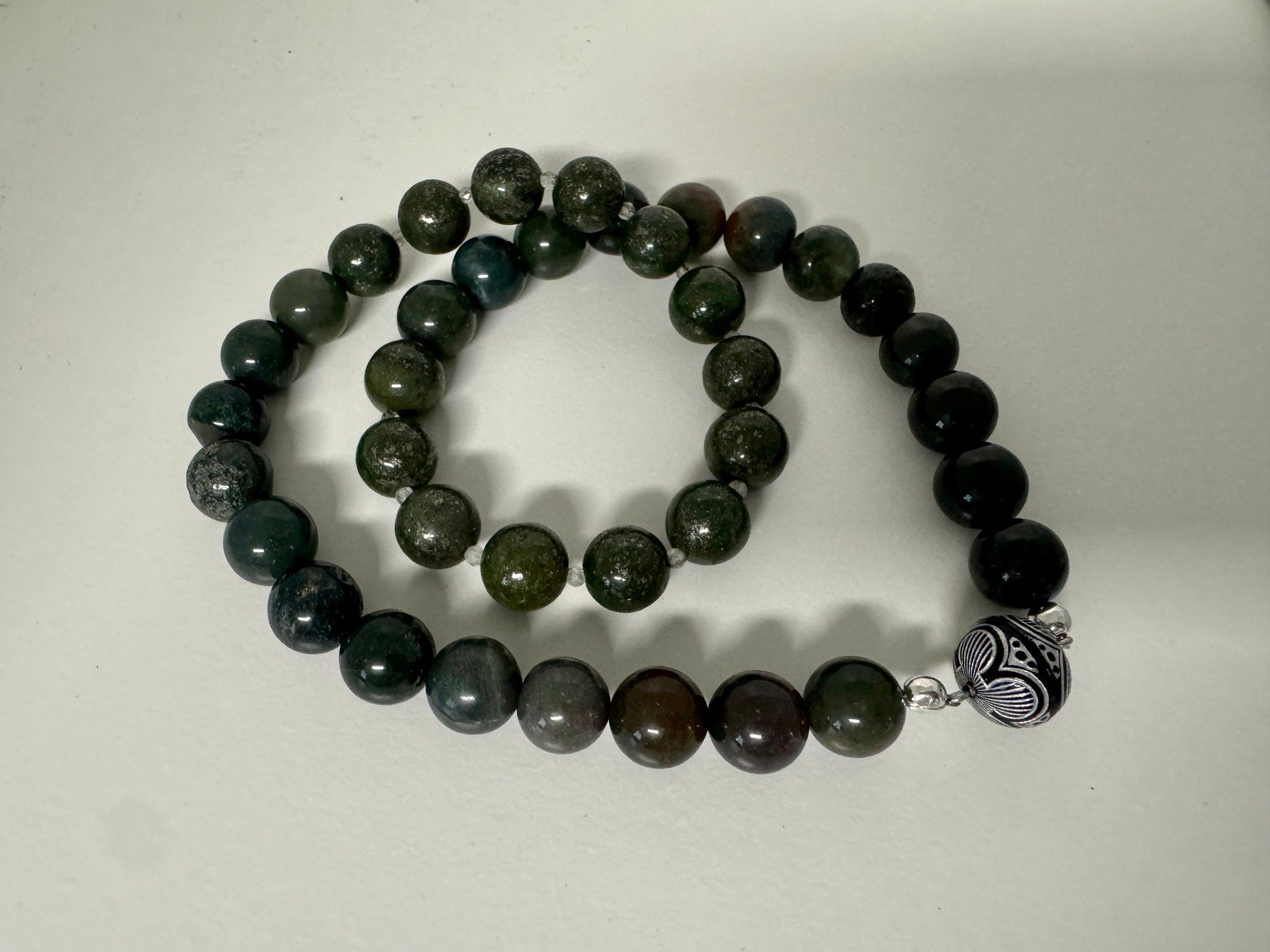 Ketten: Halskette Pyrit, Prehnit, Achat – Neu (gemäss Beschreibung) aus Biberist von tl-schmuck 1