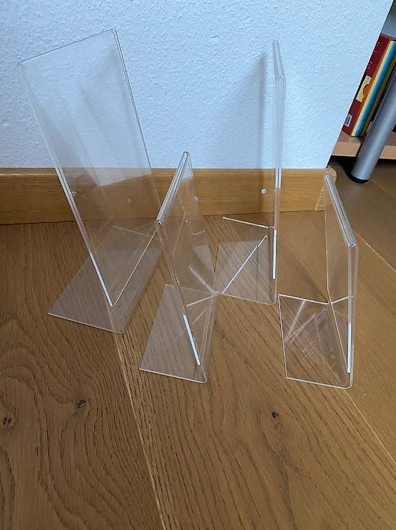 Allestimento di negozi e stand fieristici: Prospekthalter,Tischaufsteller, Vistenkartenhalter – Usato da Pratteln venduto da Siri04 2