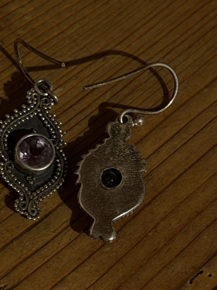 Ohrringe & -stecker: Amethyst Ohrringe – Gebraucht aus Donat von troja007 2