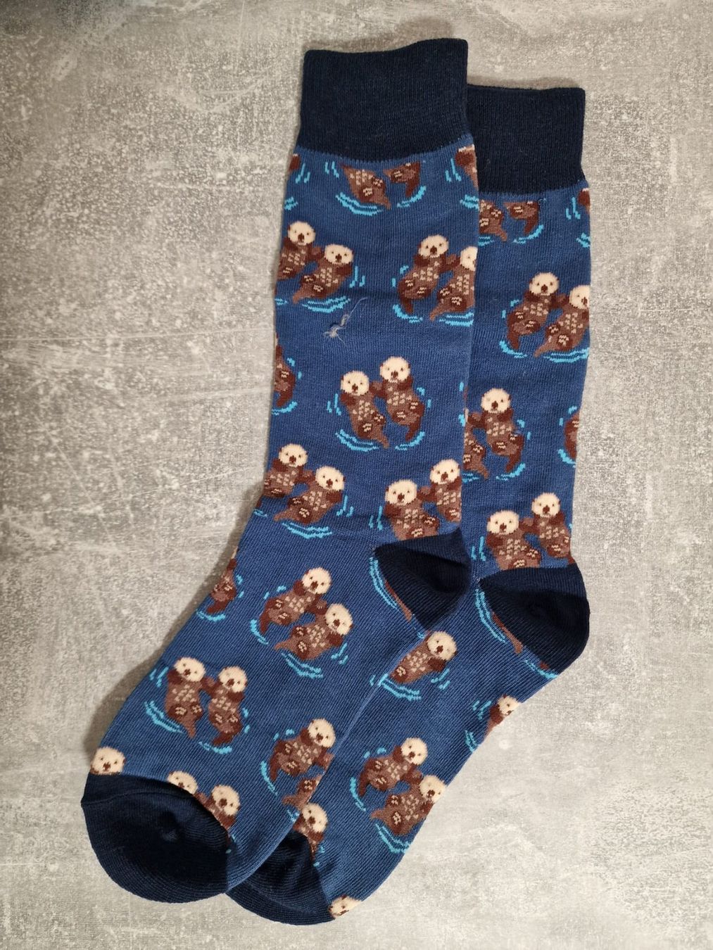 Calze: Socken Otter / Socken Fischotter – Nuovo e nell'imballaggio originale da Winterthur venduto da andrekeller95