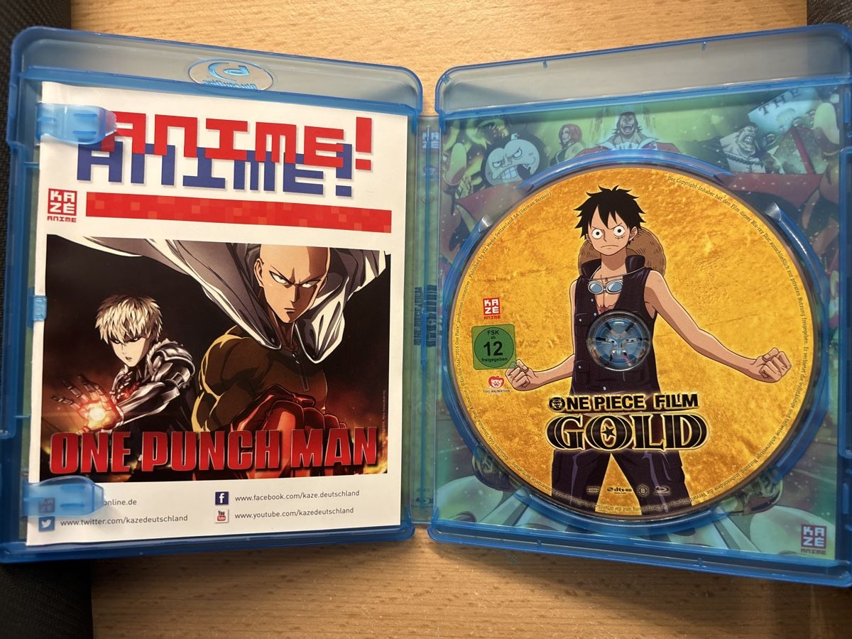 Tutti i DVDs: One Piece Film Gold Blu-Ray – Usato da Bauma venduto da Pedro_A95 1