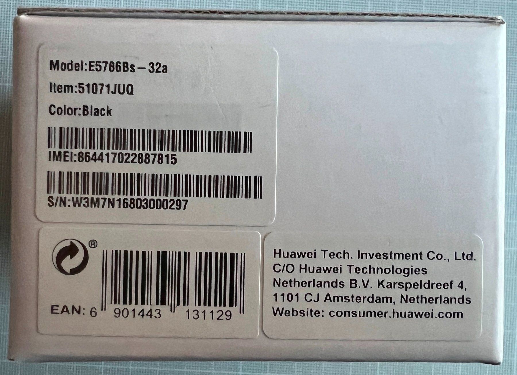 Huawei Modem & Router: Huawei Mobile WiFi E5786Bs-32a – Nuovo e nell'imballaggio originale da Lodrino venduto da Stema 5