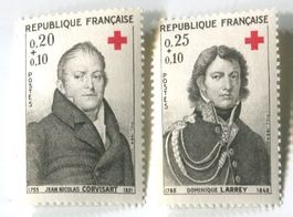 Briefmarken "Rotes Kreuz". Frankreich