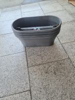 Elho Blumenkasten Corsica Flower Box 60 cm Grau 4 Stück