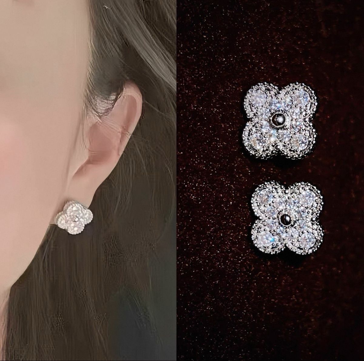 Orecchini pendenti & Orecchini a lobo: Clover Earrings -1.4cm – Nuovo e nell'imballaggio originale da Chur venduto da Madeys 1